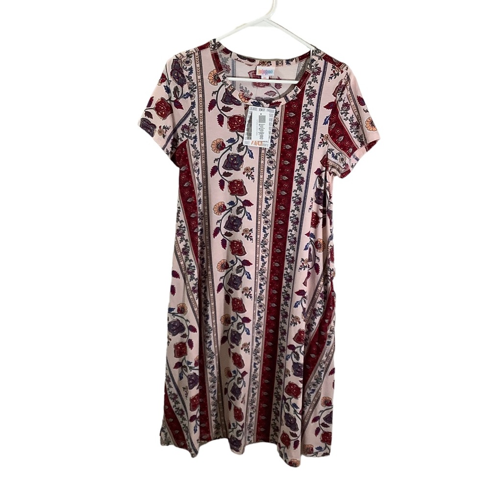 Lularoe Jessie Floral Dress with Pockets